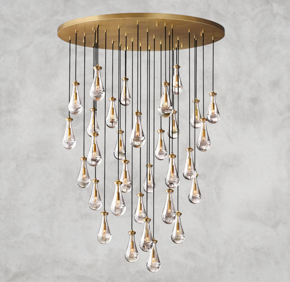 Rain Round Chandelier 18", 36", 47", 60"